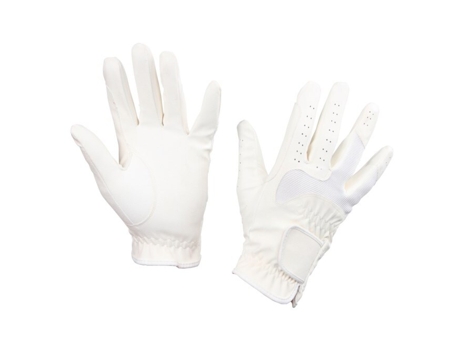 Guantes para Equitación KERBL (Mujer - Blanco - S)