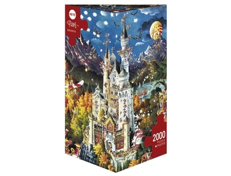 Puzzle 2000 Pcs Ryba, Bavaria (9 años)