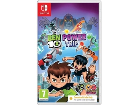 Juego Nintendo Switch Ben 10: Power Trip (Código de Descarga en la Caja)