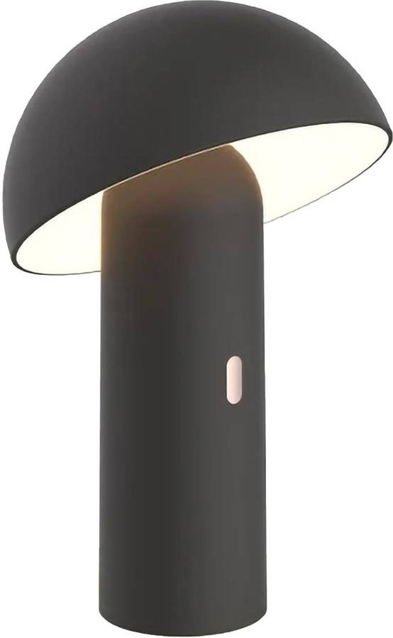 De Mesa Led h28cm tod black lumisky negro metal 17x26