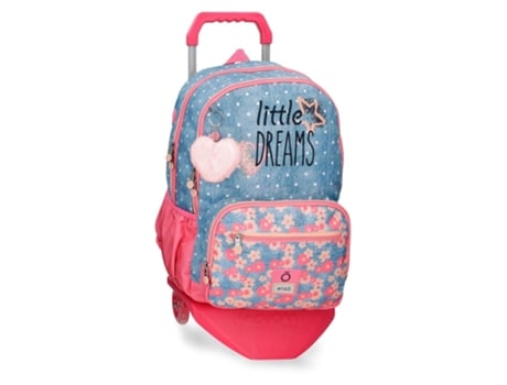 Mochila ENSO Little Dreams doble compartimento con carro