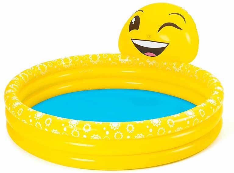 Piscina Infantil CENTROXOGO inflable de juegos Emoji (Edad Mínima: 2)