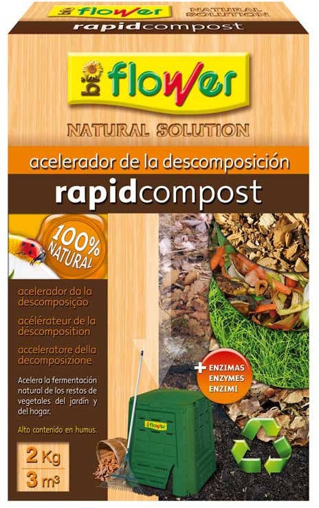 Acelerador de Compostaje FLOWER Rapidcompost (2kg)