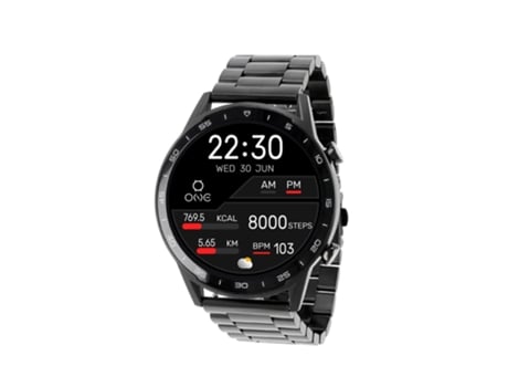 Smartwatch ONE Men Forceful Black Links