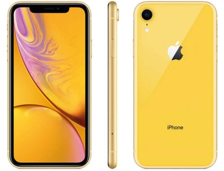 iPhone XR APPLE (Reacondicionado Marcas Mínimas - 6.1'' - 128 GB - Amarillo)