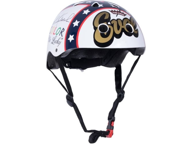 Casco KIDDIMOTO Evel Knievel BMX Tamaño M Multicolor