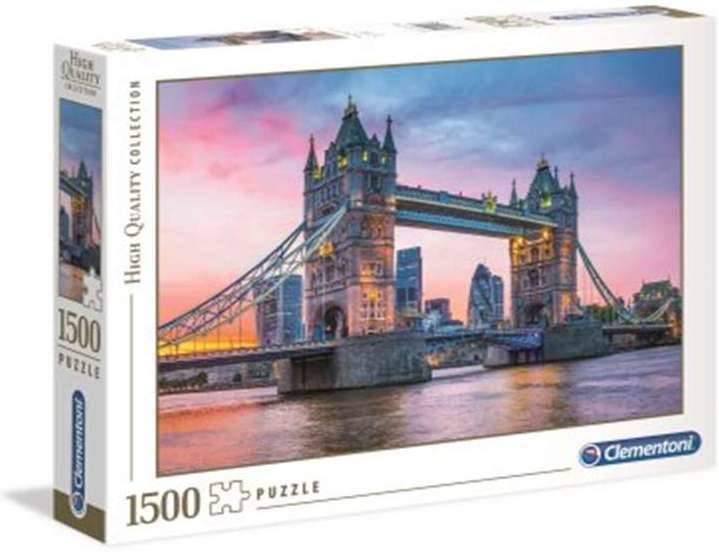 Puzzle Clementoni Hqc tower bridge sunset 1500 piezas edad 3 31816.2