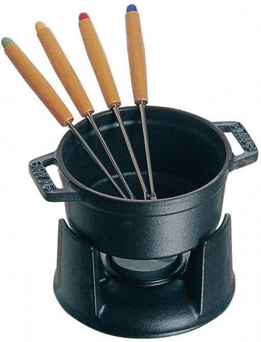 Fondue STAUB (Negro - Hierro Fundido - 10 cm)