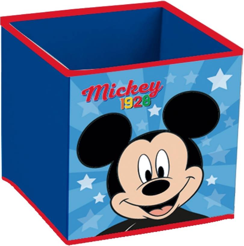 Caja de Almacenamiento MICKEY MOUSE 64616 Azul (31 x 31 x 31 cm)