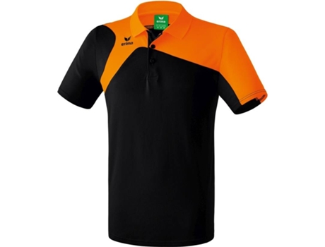 Polo para Hombre ERIMA Club enfant 1900 2.0 Negro, Naranja para Fútbol (12 años)