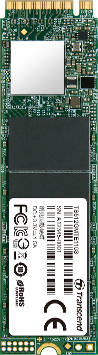 Disco SSD Interno TRANSCEND 110S (256 GB - PCI Express 3.0 - 1600 MB/s)