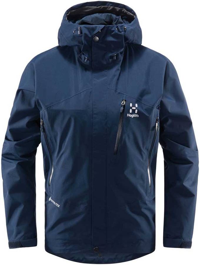 Haglöfs Astral Gtx chaquetas mujer abrigo para haglofs goretex azul montaña s