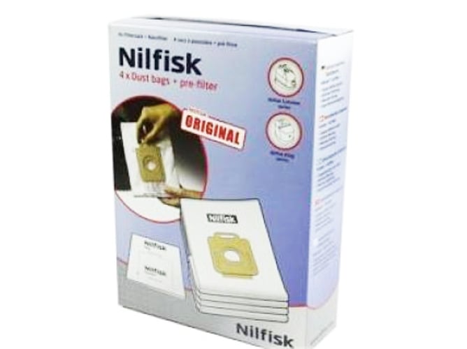 Bolsas para Aspirador NILFISK GM200/300/400 (4 unidades)