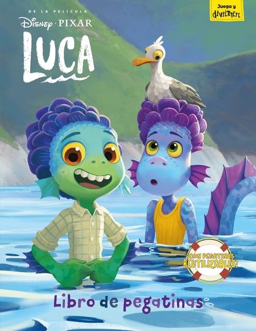 Libro Luca. Libro De Pegatinas de Disney (Español)