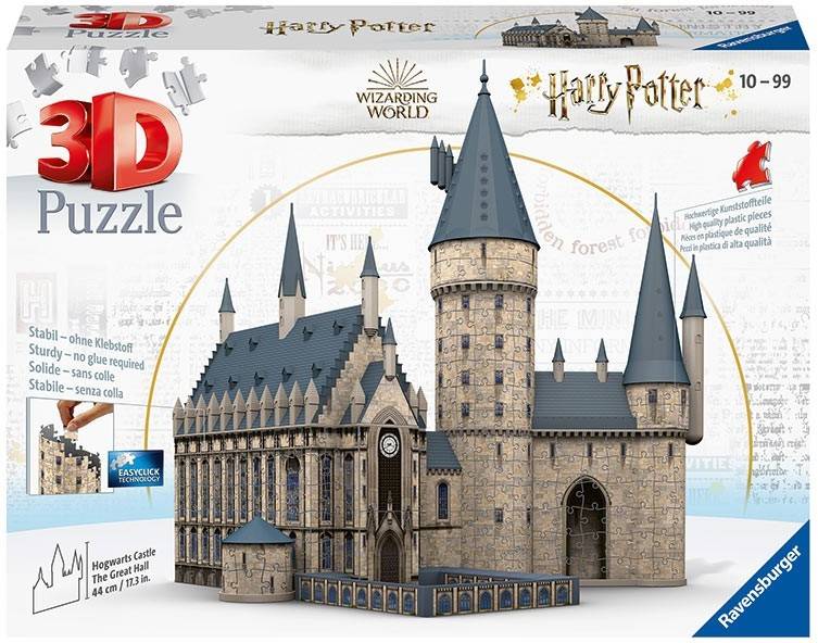 Puzzle 3D RAVENSBURGUER Castillo Hogwarts (Edad Mínima: 10)