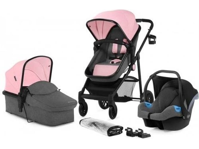 Carrito de Bebé Trio KINDERKRAFT 3 In 1 Juli Pink