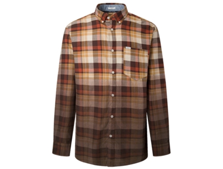 Camisa de Hombre PEPE JEANS Charn Marrón (S)