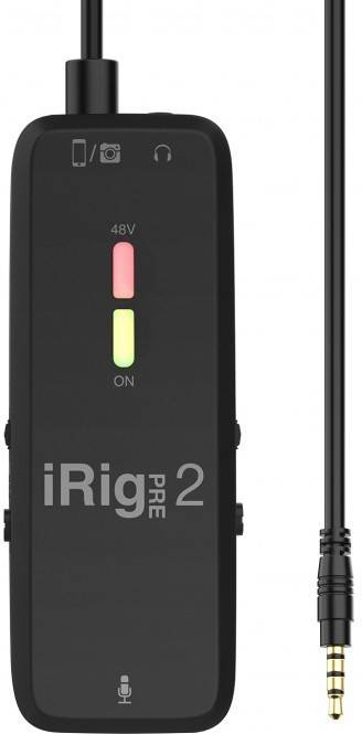 Pre-Amplificador de Micrófono IK MULTIMEDIA IRIG PRE 2