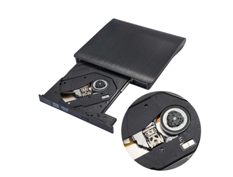 Drive Óptica Externa SLOWMOOSE (USB 3.0 - Negro)