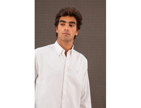 Camisa de Hombre THROTTLEMAN Blanco (S)