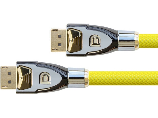 Cable de Datos ALCASA (DisplayPort - 50 cm - Amarillo)