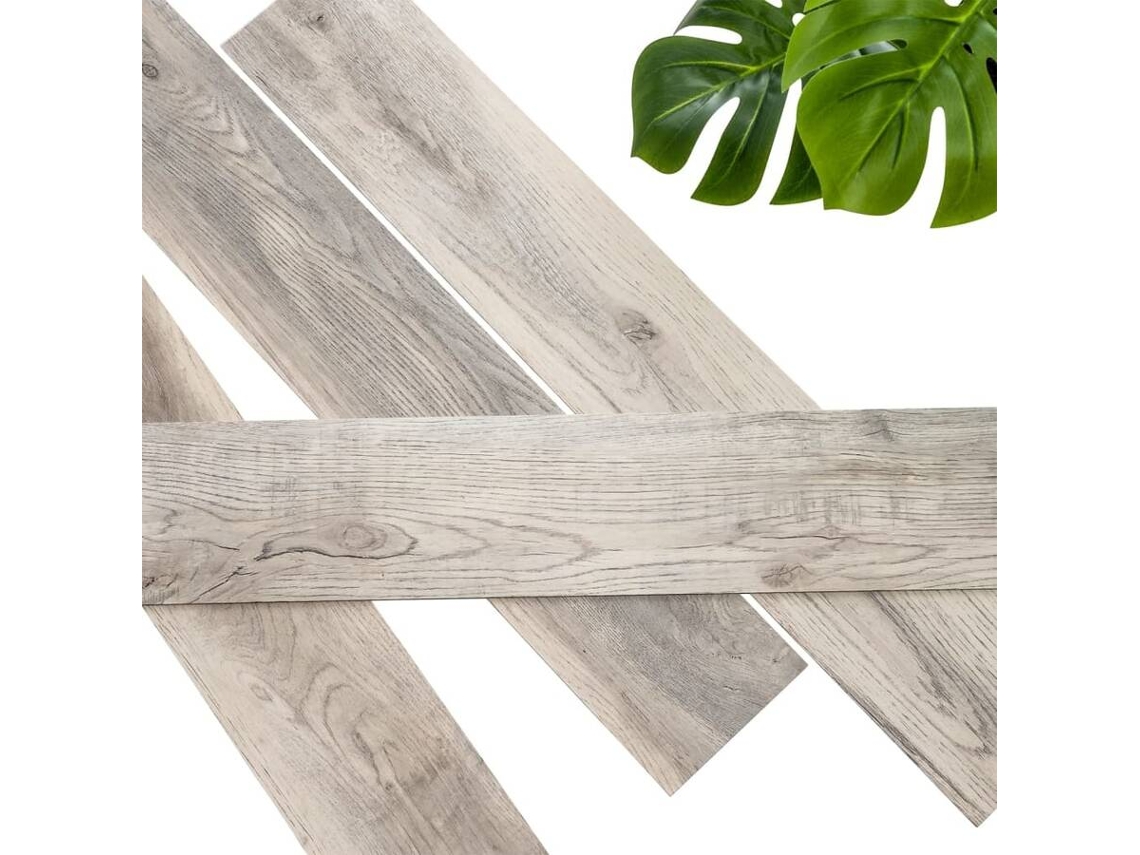 WallArt Tablones de madera 30 pzs GL-WA31 roble Barnwood y blanco