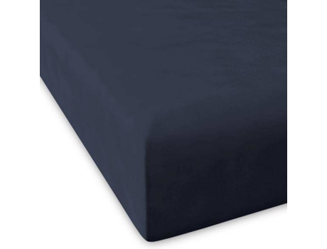 Sábana GUY LAROCHE Pure (Azul Marino - 100% Percal Algodón - 100x200+28 cm)