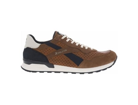 Zapatillas de Hombre RIEKER Raso Marrón (40)