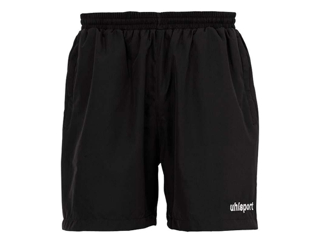 Pantalones para Hombre UHLSPORT Essential Woven Negro para Fútbol (XS)