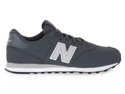 Zapatillas Deportivas NEW BALANCE 500 Hombre (Gris - Tejido, Material Sintético -45)