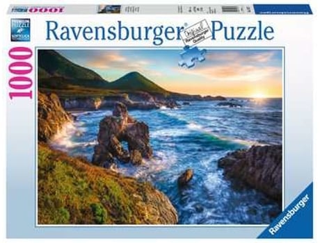 Puzzle RAVENSBURGER Big Sur Sunset rompecabezas 1000 pieza(s) Paisaje