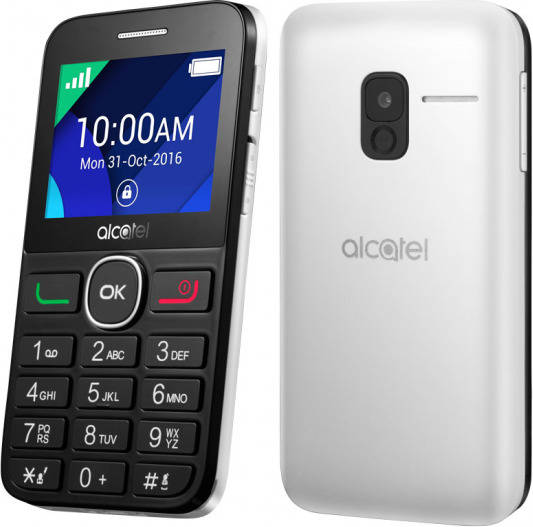 Teléfono móvil ALCATEL 20.08G (2.4'' - 2G - Blanco)