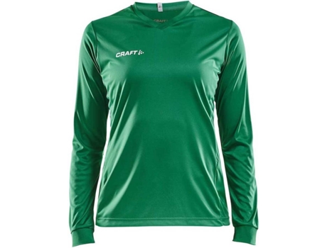 Camiseta de Mujer para Fútbol CRAFT Squad Solid Verde (S)