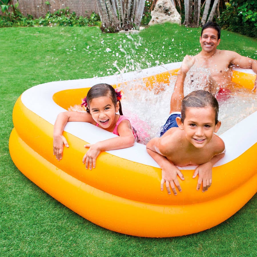 Piscina Hinchable INTEX Retangular (2 personas - 519L - 229x147x46cm)