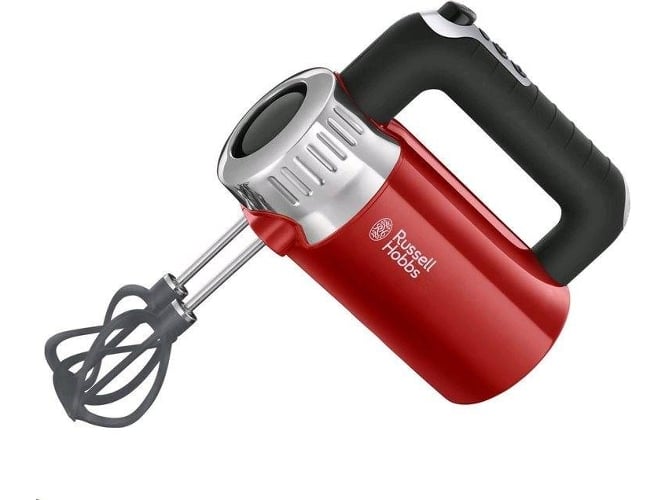 Batidora amasadora RUSSELL HOBBS Retro Red 25200-56 (4 velocidades - 500 W)