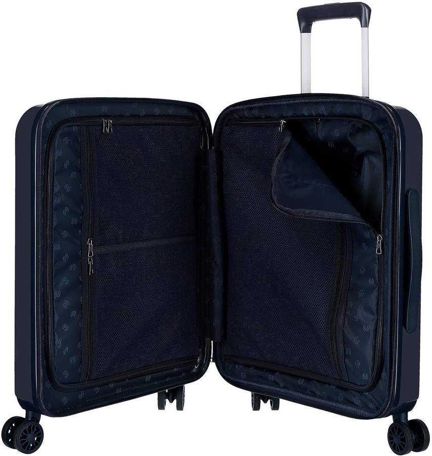 Maleta de Viaje PEPE JEANS Emma (Cabina - 38.4 L - Azul Oscuro)