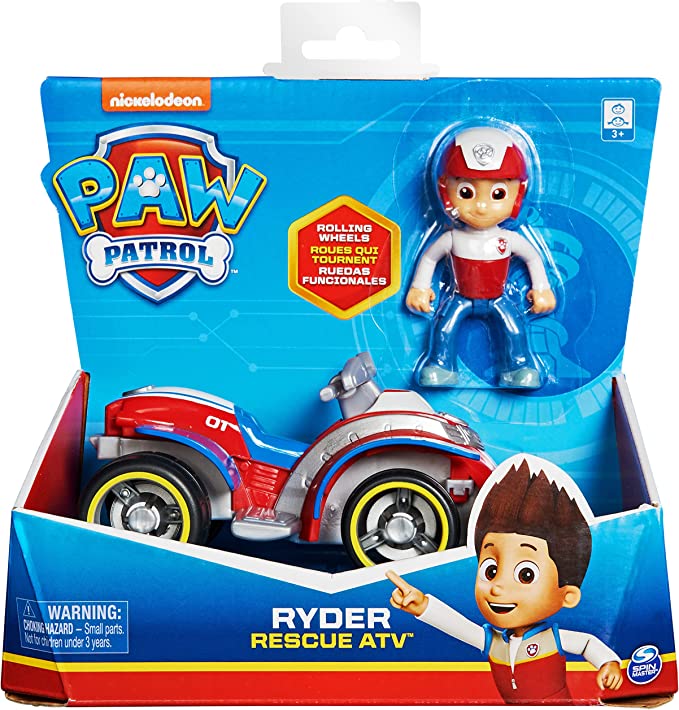 Patrulla Canina Moto juguete quad figura ryder de rescate con 1 6061907 patrulha