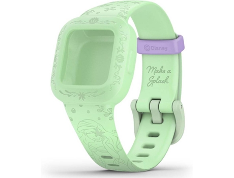 Bracelete GARMIN Vivofit JR3 Pequeña Sirena Disney Verde