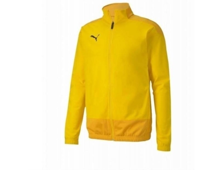 Chaqueta Portero Niños PUMA Polister (Negro y Amarillo - 14 Años )