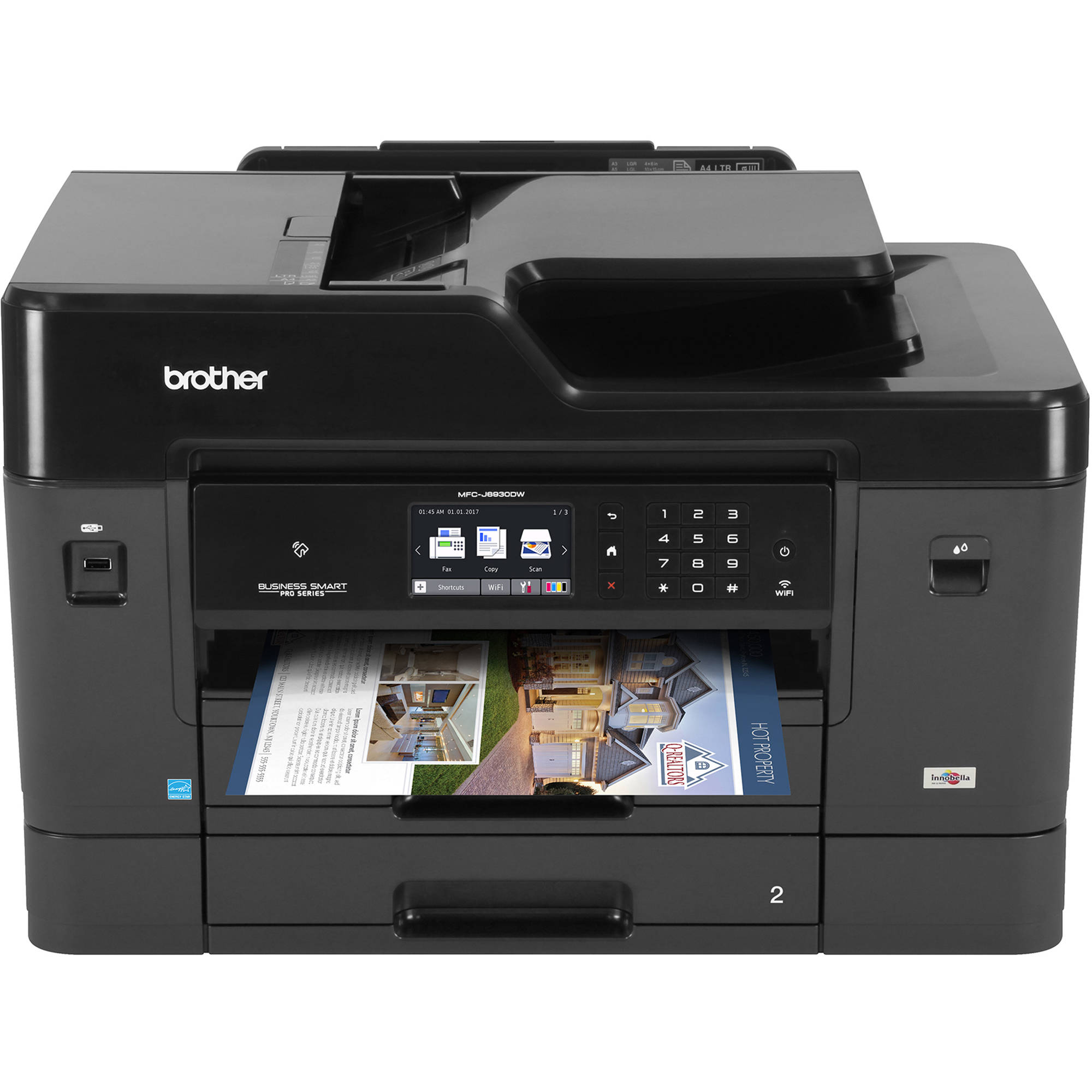 Impresora BROTHER MFC-J6930DW A3 (Multifunción - Inyección de Tinta - Wi-Fi)