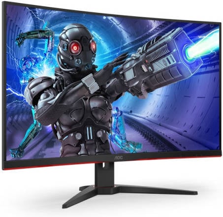 Monitor Curvo Gaming AOC C32G2ZE/BK (31.5'' - 1 ms - 240 Hz)