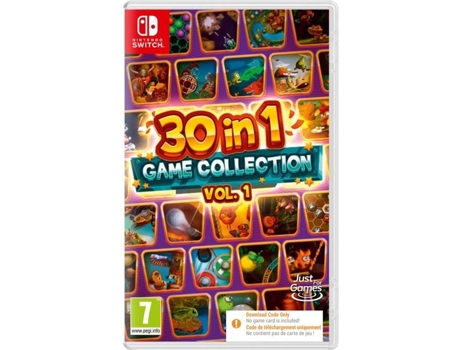 Juego para Nintendo Switch 30 em 1 Coleção de s Vol 1 Código de Download