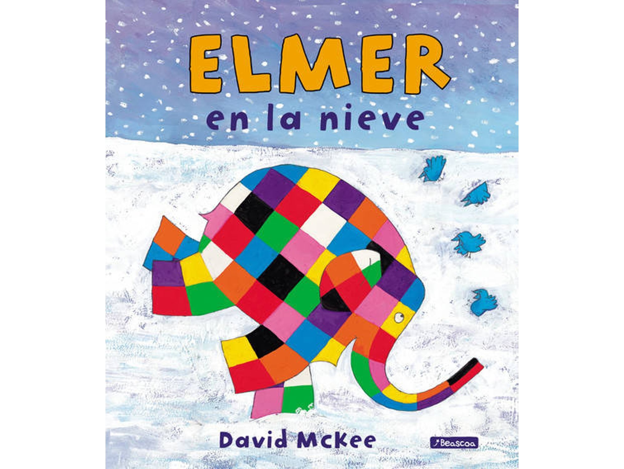 Libro Elmer En La Nieve de Mckee,David