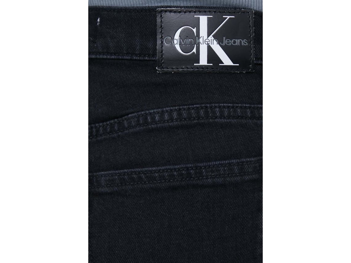 Pantalones Cortos CALVIN KLEIN Algodón Mujer (25 - Negro) | Worten.es