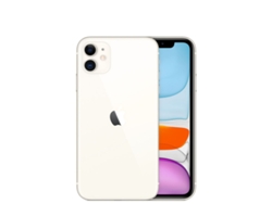 Smartphone APPLE iPhone 11 (Reacondicionado Marcas Mínimas - 4 GB - 128 GB - Blanco)