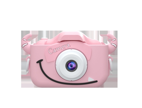 Cámara de Impresión Instantánea ENKERS Tarjeta 32G 1080P HD 2000W Pantalla HD de 2,0 pulgadas Rosa