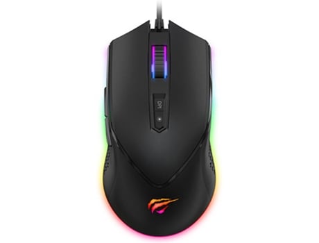 Ratón Gaming HAVIT MS814 (7000 dpi - Negro)