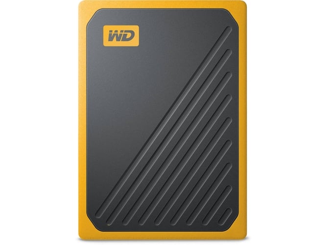 Disco SSD SANDISK My Passport Go (2000 GB - Negro y Naranja)