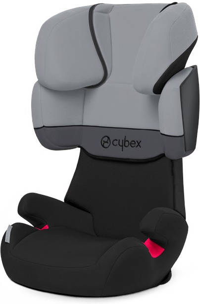 Silla Auto CYBEX Solution X (Grupo 2/3 - Negro y Gris)