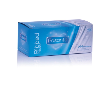 Condones Pasante Ribbed 144 pcs PASANTE